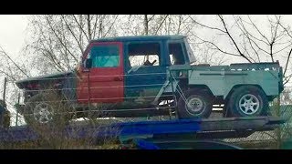 ПЕРЕДЕЛЫВАЕМ MERCEDES G500 6X6 BRABUS,ВАРИМ КУЗОВ.