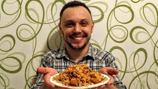 Узбекский плов в казане - принцип вкусного приготовления плова на стол
