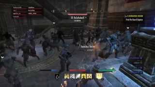 The Elder Scrolls Online: PS4 EPIC PvP Gameplay 100+ Player Battle Part 2