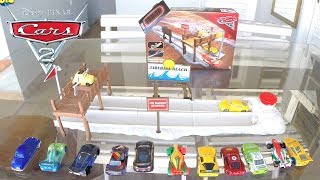 Corrida Filme Carros 3 com Ponte Animal - Carrinhos de Brinquedos