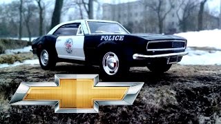 1967 Chevrolet Camaro Z/28 Police Car Model | Kinsmart Model Cars