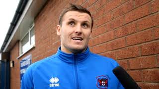 Nick Anderton on his return to action against Blackpool