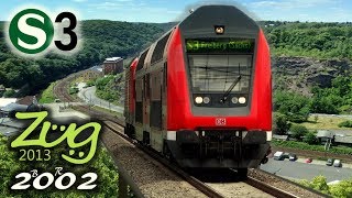 Zug2013 & BR 2002: S3 Freiberg - Tharandt - Dresden Hbf | DOKU | mit BR 143 und Dosto