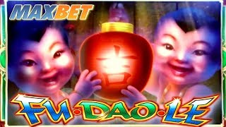** MAX BET SLOT BONUS WINS ** FU DAO LE SLOT MACHINE JACKPOT PROGRESSIVES ☞ Slot Traveler