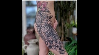 Сногсшибательные татуировки на ногах
