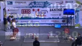 World Classic Powerlifting Championships 2015 - Women Open, 63 kg