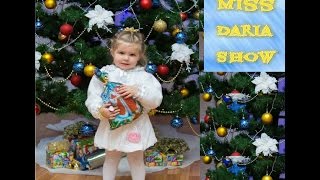 Первый Новогодний утренник в детском саду № 36. Даша маленькая снежинка