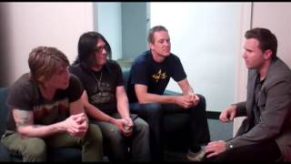 Backstage at Ravinia with the Goo Goo Dolls