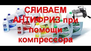 Замена антифриза, жидкости охлаждения, охлаждающей жидкости, тосола, промывка системы охлаждения