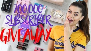 700,000 SUBSCRIBER GIVEAWAY! GLAMGLOW, URBAN DECAY, KAT VON D, YSL, GIORGIO ARMANI..