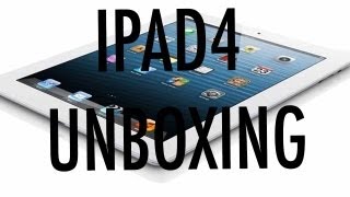 iPad 4 Unboxing (White, Wi-Fi, 16GB)