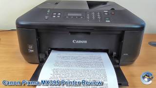 Canon Pixma MX395 Printer Review