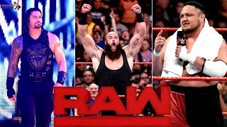 ROMAN REIGNS Huge Return Update!! | WWE Raw Highlights 30th October 2017 - WWE Raw Highlights