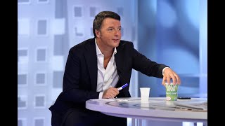 Matteo Renzi ospite a L'aria che tira (14/01/2020)