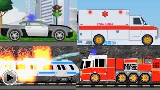 Спасаем город от землетрясения в игре про Машинки - Construction World