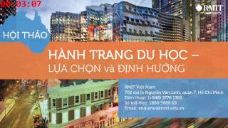 Hành trang du học - Lựa chọn & Định hướng (26/02/2017)