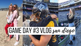 GAME DAY WEEK 3 VLOG | MY SISTER COMES TO SAN DIEGO!!