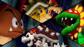 New Super Mario Bros. DS - All Boss Battles