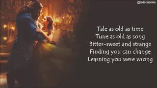 Ariana Grande & John Legend - Beauty and the Beast (lyrics)