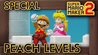 Super Mario Maker 2 - All Special Peach Levels