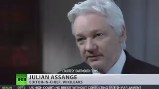 'Trump would not be permitted to win' - Assange interview w/John Pilger (Courtesy Darthmouth Films)