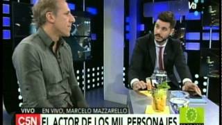 C5N - Quien dijo que es tarde: Entrevista al actor Marcelo Mazzarello (Parte 1)