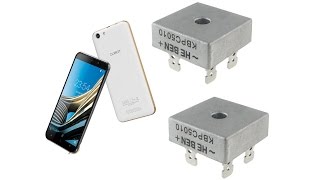 Cubot Note S (Распаковка)  и диодный мост 50A 1000 v распаковка
