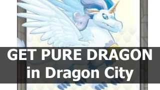 How to Get PURE DRAGON in Dragon City by Breeding 2 Crystal Dragons Tutorial Video Guide