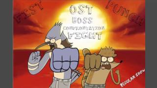 Regular Show Fist Punch SoundTrack Incoming Boss, Confrontation Boss Fight, Final Stage - HD