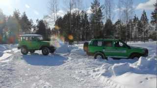 Land Cruiser 100vx системы подвесок 4" VS Land Cruiser BJ40 1976г.