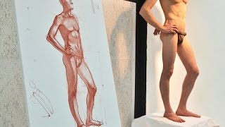 Александр Рыжкин об этапах рисования. Третья часть, о фигуре