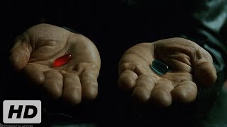 Красная или синяя таблетка. Разговор с Морфеусом. Матрица. (3/10) | 1999 | HD
