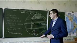 Урок географии - Тема: Географические координаты