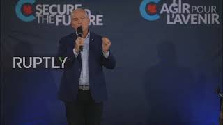Canada: Conservative leader O"Toole holds last campaign rally before PM elex