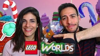 Ο ΑΓΑΠΗΜΕΝΟΣ ΚΟΣΜΟΣ ΤΗΣ ΚΩΝΣΤΑΝΤΙΝΑΣ | Lego Worlds Split Screen Gameplay