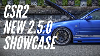 CSR2 2.5.0 All New Cars Showcase! + Tunes + In Depth Look At The Cars!