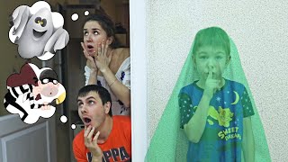 Рома КАК ПРИВЕДЕНИЕ Играет В ПРЯТКИ и Разыгрывает МАМУ и ПАПУ!