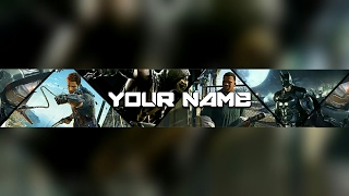 [Android Tutorial] Gaming channel banner on android for free