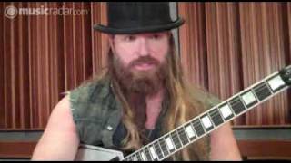 Zakk Wylde's new Epiphone Graveyard Disciple guitar