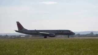 Niki E190 Takeoff Flughafen Graz | OE-IHA