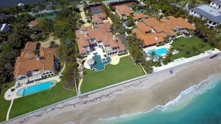 Palm Beach, Florida from Above [4K]