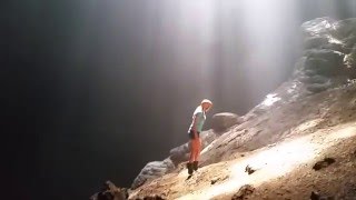 Джокьякарта пещера джомбланг. Самая красивая пещера. Goa jomblang