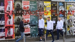Walking Zagreb - Збірна Україна прогулялася столицею Хорватії