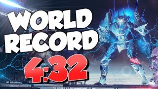 Inverted Spire Speedrun World Record! Prestige Nightfall in 4:32 [Destiny 2]