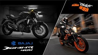 Bajaj Dominar 400 vs KTM Duke 390 Comparison | QuikrCars
