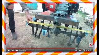 Гусиные лапки,Мотоблок "Ока". Купили фрезы ,ТЕСТ.Нашли  старинную подкову !