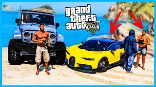 РЕАЛЬНЫЕ БАНДИТЫ В GTA 5 ONLINE - УГНАЛ БУГАТТИ ШИРОН У КАЧКА! ЧУТЬ НЕ УБИЛИ! ПРОВЕРКА! SIMON!?