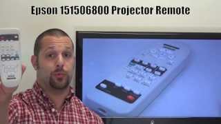 Epson 151506800 Remote Control - www.ReplacementRemotes.com