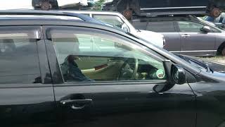 Видео-тест автомобиля Toyota Corolla Fielder (NZE121-0031790, 1NZ-FE, черная, 2000 г.)