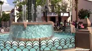 Tour of Carthay Circle Fountain and Exterior Theatre at Disney California Adventure.